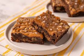 caramel brownie